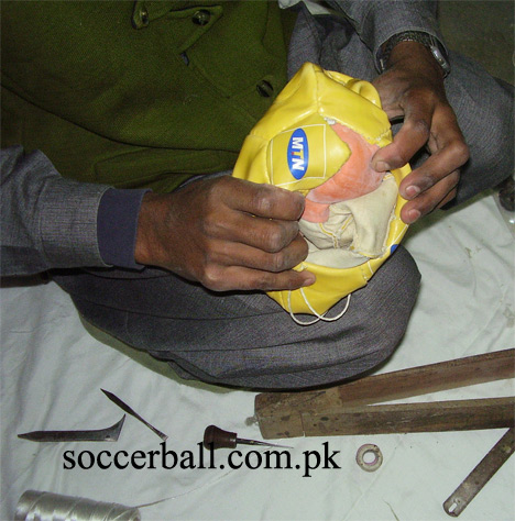 soccerball stitching